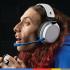 Skullcandy SLYR Pro Wireless Multi-Platform Gaming Headset for PlayStation, Bluetooth Headphones, up to 24 Hrs. Battery, PC, Nintendo Switch, 2.4GHz Low Latency Wireless Transmitter Included - White/Blue
